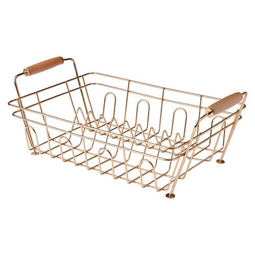 Premium Dish Rack, Copper