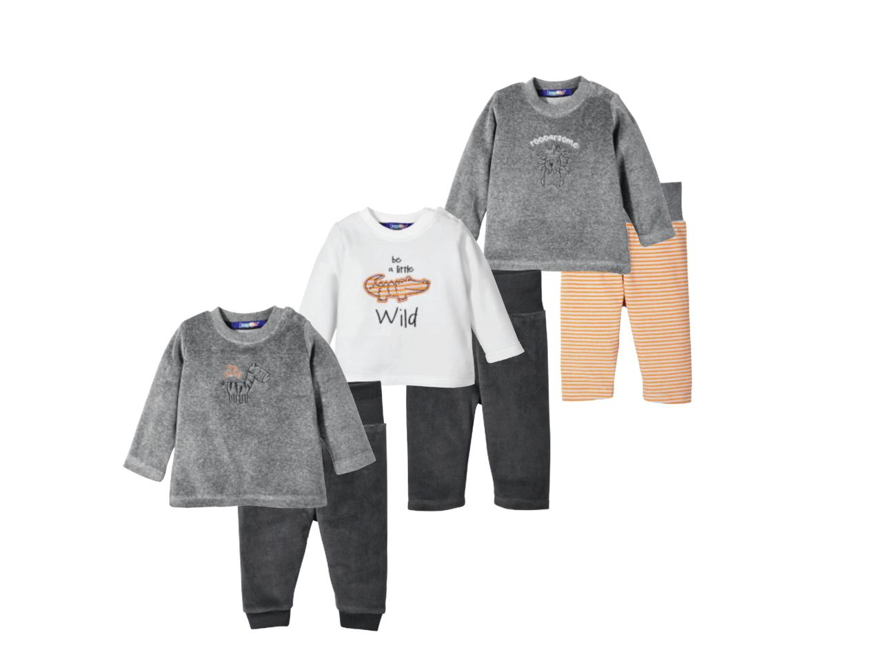 Baby Velour Leisure Suit