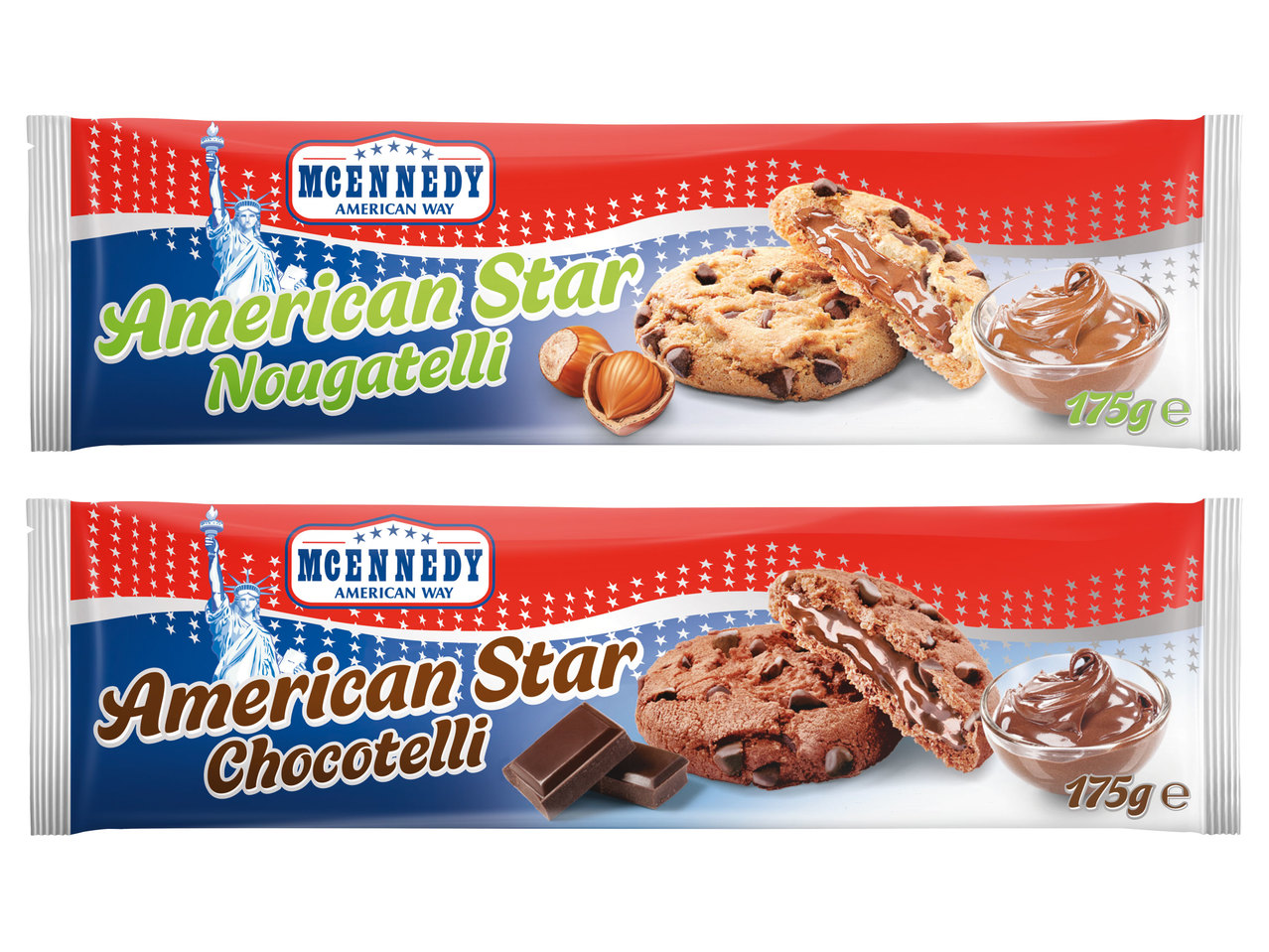 MCENNEDY American Star Cookies