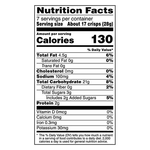 Cinnamon Crunch Popcorn Chips, 7 oz