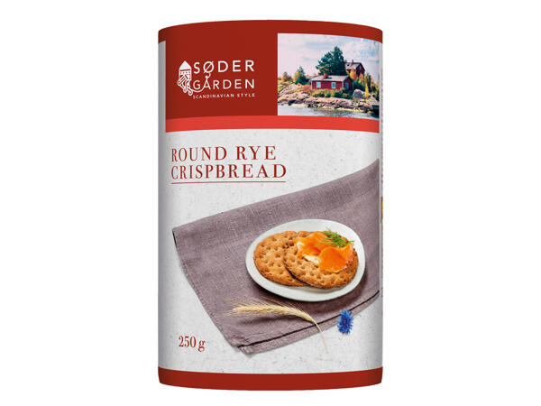 Rundes Knäckebrot