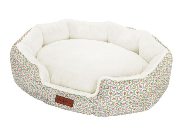Cath Kidston Grey Cosy Pet Bed - M/L