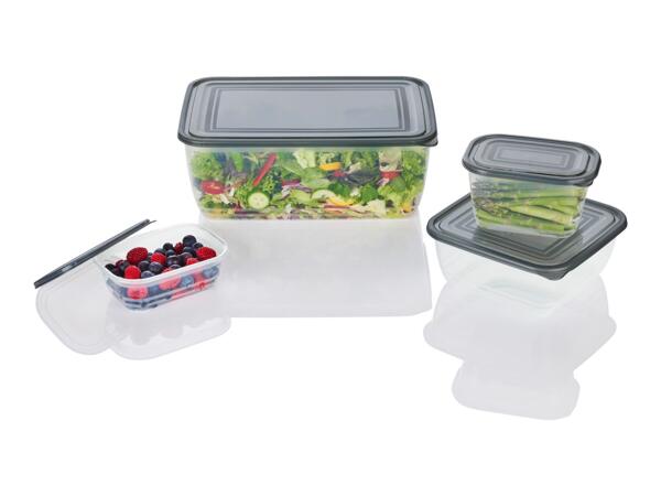 Livarno Home Food Storage Containers - Set of 13 - Grey