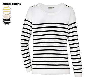BLUEMOTION
PULL EN MAILLE FINE POUR FEMMES