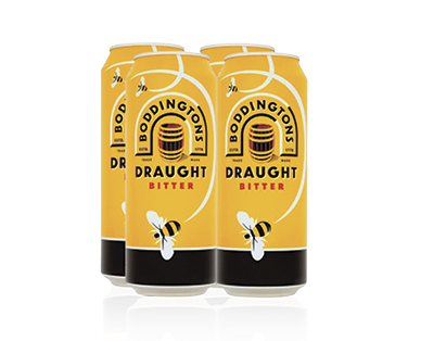 Boddingtons Draught Bitter 4 x 440ml