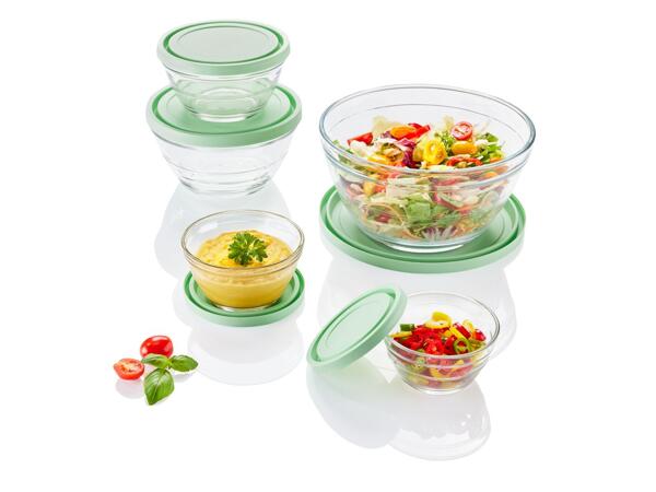 Glass Bowl Set, 5 pieces