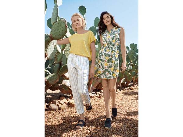 Ladies' Linen Blend Dress
