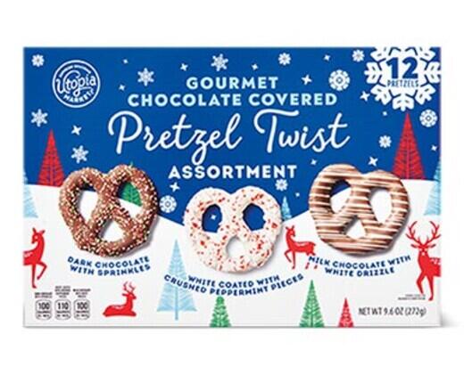 Utopia Market 
 Gourmet Chocolate Covered Pretzel Twists