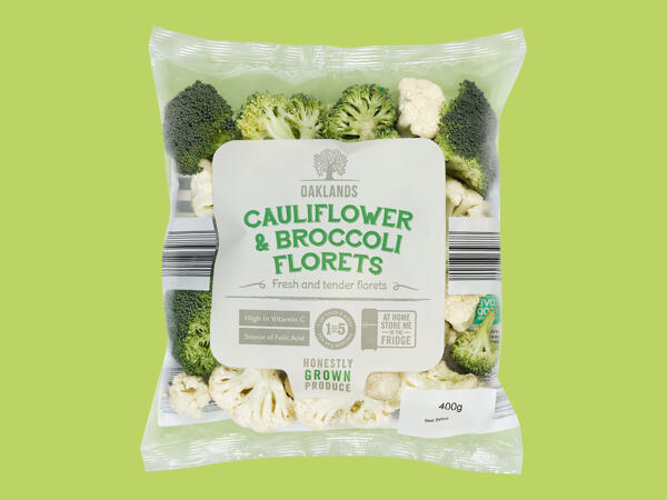 Oaklands Cauliflower & Broccoli Florets