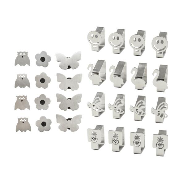 Fixations de nappe, 4 pcs