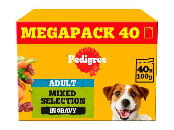 Pedigree Mixed Selection In Gravy Dog Pouches