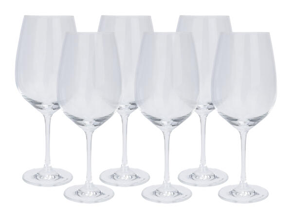 Ernesto Crystal Glasses - 6 pack