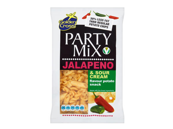 Golden Cross Party Mix Jalapeno & Sour Cream Potato Snacks