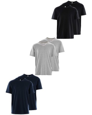 Avenue White V-neck T-shirt 2-Pack