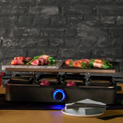 Raclette- en grillset