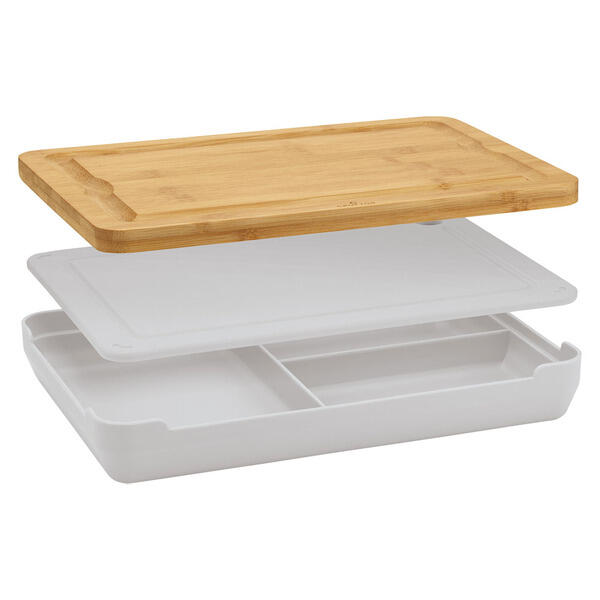 Crofton Gray 3 Layer Container