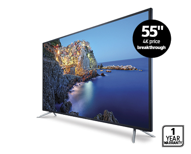 55"/137cm Ultra HD LED Smart TV