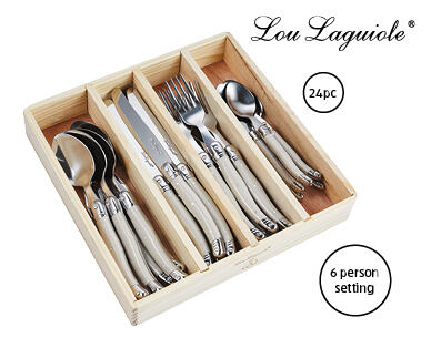 Lou Laguiole Cutlery 24pc Set
