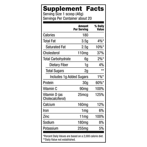 Gluten Free Chocolate Peanut Butter Protein Powder, 2 lb