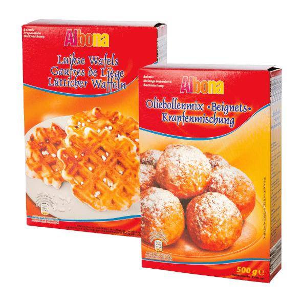 Mix voor wafels of oliebollen
