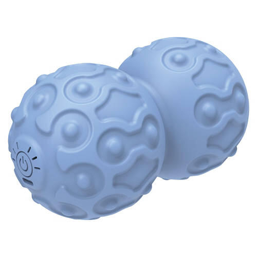 Peanut Shaped Electronic Massage Roller, Blue
