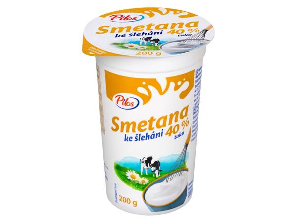 SMETANA KE ŠLEHÁNÍ