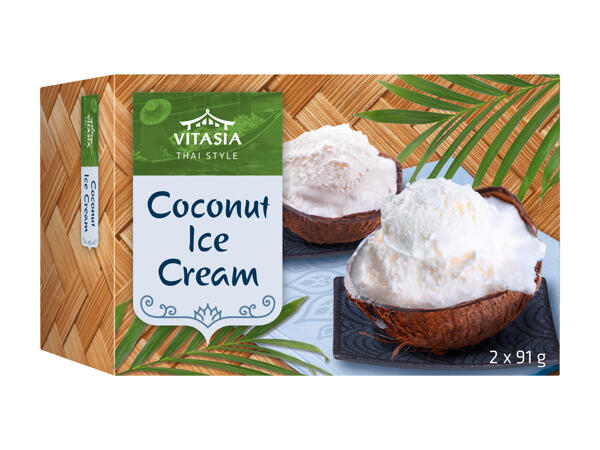 Glace à la noix de coco