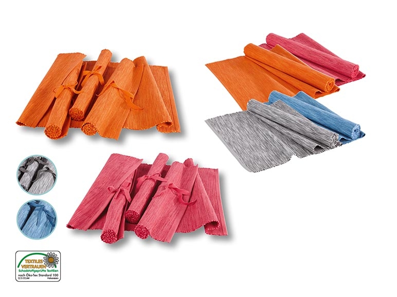 Tischläufer/ Platzsets, 1er/ 4er