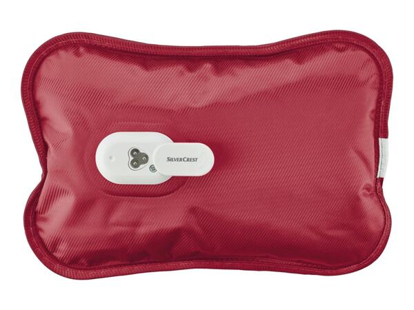 Silvercrest Personal Care Electric Hot Water Bottle - Red