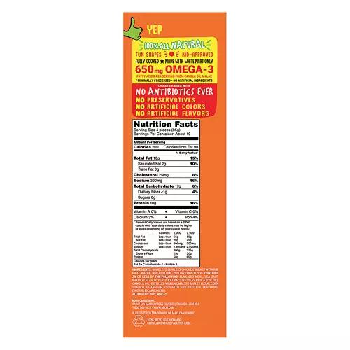 Dinosaur Shaped Chicken Breast Nuggets, 56 oz
