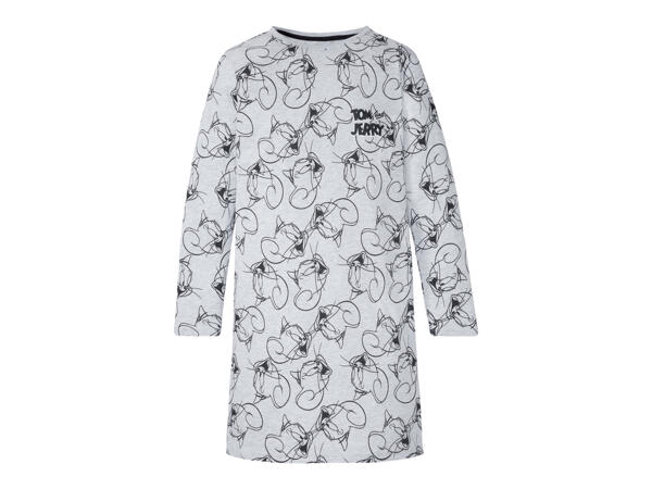 Ladies' Nightshirt "Tom & Jerry, Mickey & Minnie Mouse, Disney Villains"