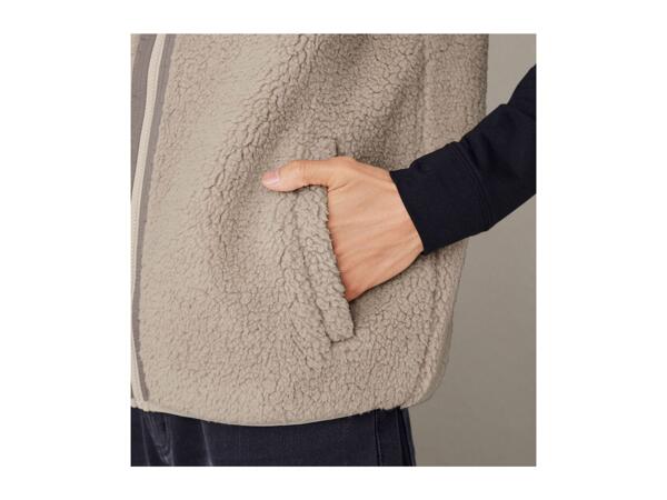 Livergy Men's Sherpa Fleece Gilet