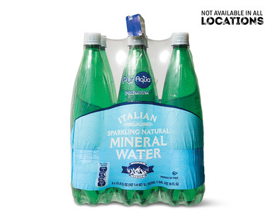 PurAqua Italian Sparkling Mineral Water