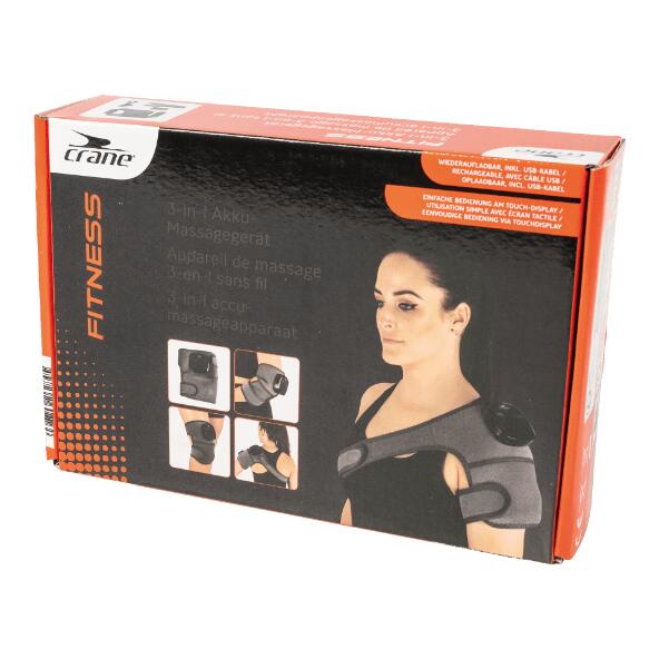 CRANE(R) 				3-in-1-Akkumassagegerät