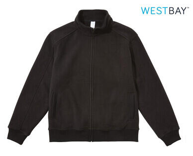 Men's Fleece Jacket or Quarter Zip - Black or Steel Blue