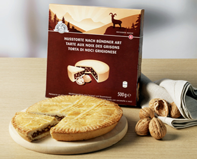 Tourte aux noix des Grisons MAITRE PATISSIER