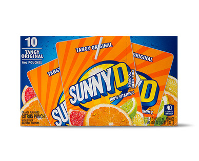 Sunny D Juice Pouches