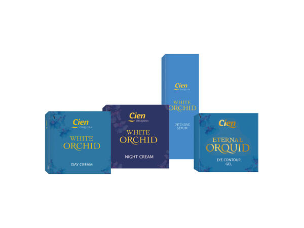 Cien Eternal Orquid -kosmetiikkatuotteet