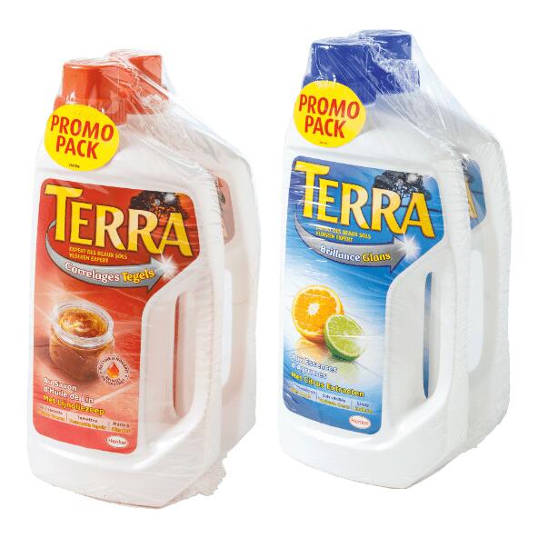 TERRA(R) 				Vloerreiniger, 2 st.