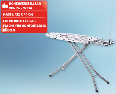 EASY HOME(R) Komfort-Bügeltisch