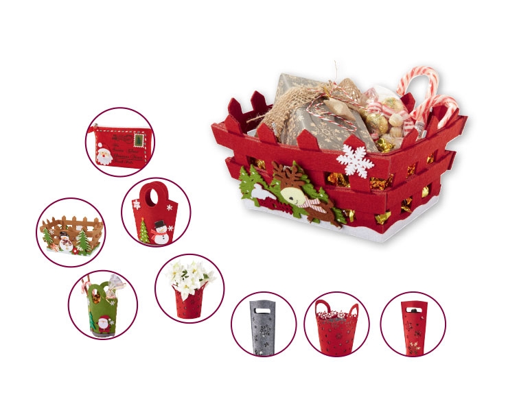 Melinera Decorative Christmas Basket