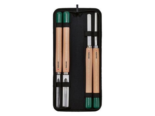 Chisel set, wood carving set or wood turning tool set