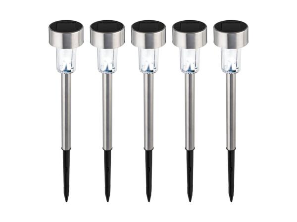 LED-solcellelampe