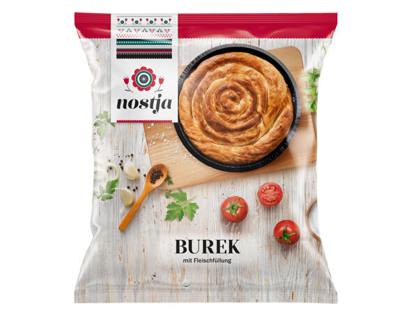 Burek mit Fleischfüllung