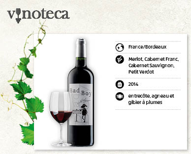 Vin de Bordeaux Bad Boy