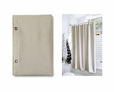 Huntington Home PEVA Shower Curtain Liner