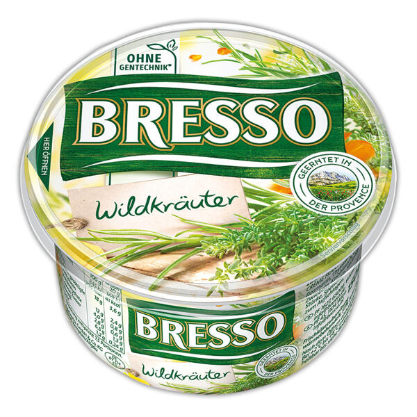 Frischkäsezubereitung