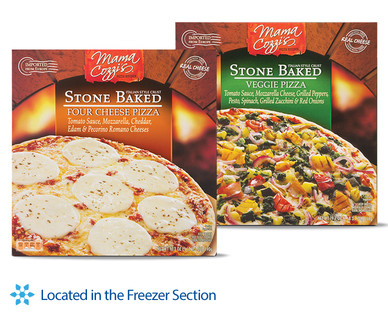 Mama Cozzi's Pizza Kitchen Stone Baked Four Cheese or Veggie Pizza