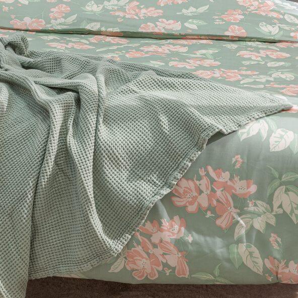 HOME CREATION(R) Wafelkatoenen plaid