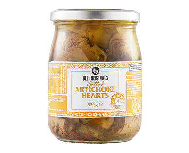 Deli Originals Grilled Artichoke Hearts 530g